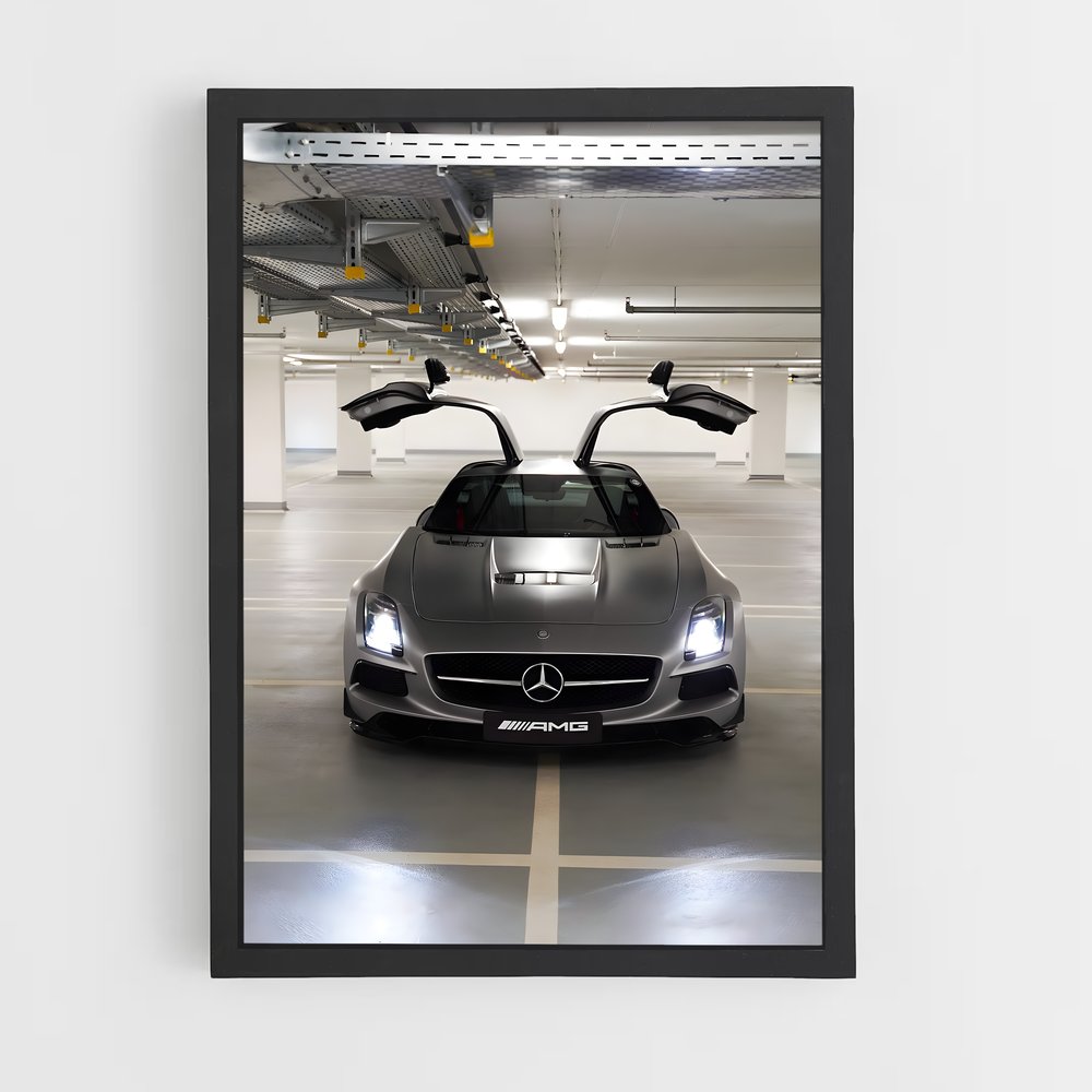 Poster Porte Ouverte sur l'Aventure – affiche Mercedes (vue 2)
